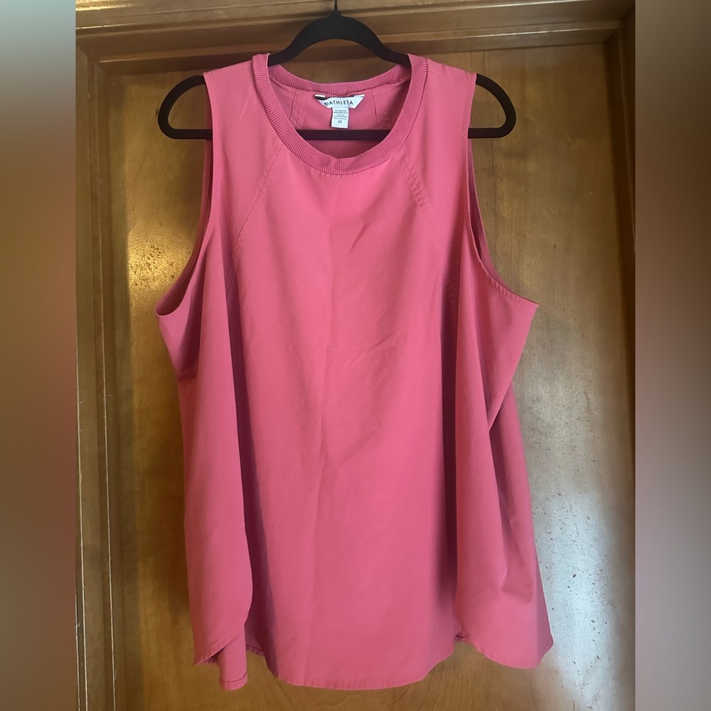 Athleta Hot Pink Athletic Tank Top
